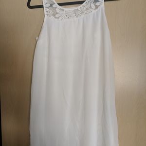 White lace sundress